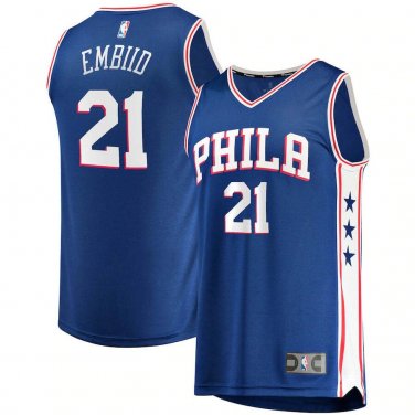 JOEL EMBIID ROYAL PHILADELPHIA 76ERS FAST BREAK EDITION