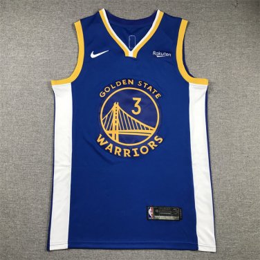 Jordan Poole #3 Golden State Warriors Blue