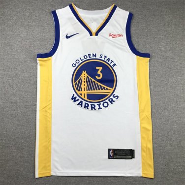 Jordan Poole #3 Golden State Warriors White