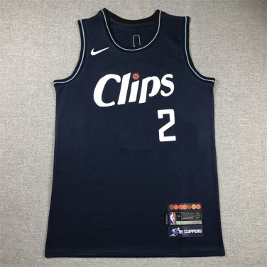Kawhi Leonard #2 LA Clippers Navy