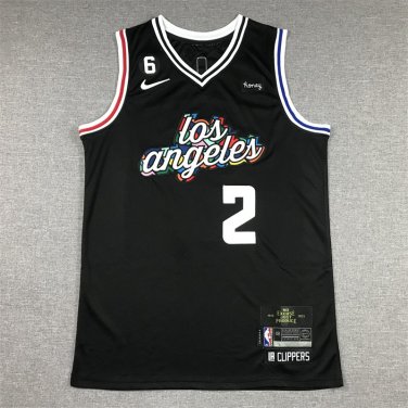 Kawhi Leonard #2 Los Angeles Clippers Black