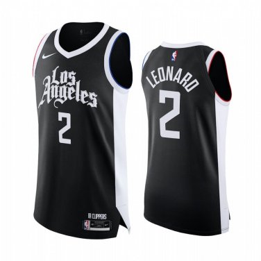 KAWHI LEONARD CLIPPERS BLACK CITY EDITION