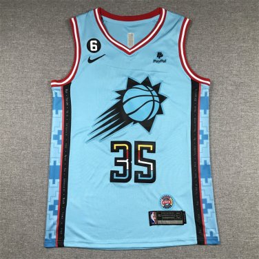 Kevin Durant #35 Phoenix Suns Blue