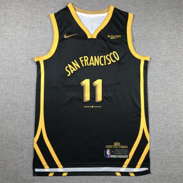 Klay Thompson #11 Golden State Warriors Black