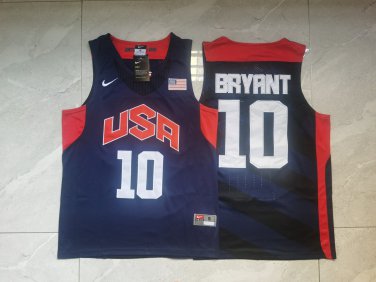 Kobe Bryant #10 USA Red Navy