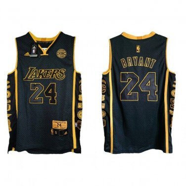 Kobe Bryant #24 Los Angeles Lakers Black
