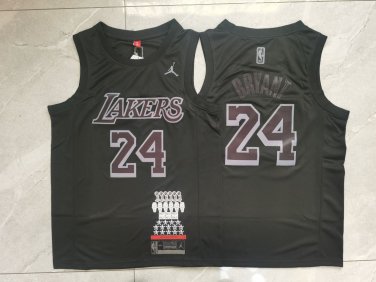 Kobe Bryant #24 Los Angeles Lakers Black Honor Edition