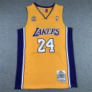Kobe Bryant #24 Los Angeles Lakers Yellow