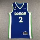 Kyrie Irving #2 Dallas Mavericks Blue and Green