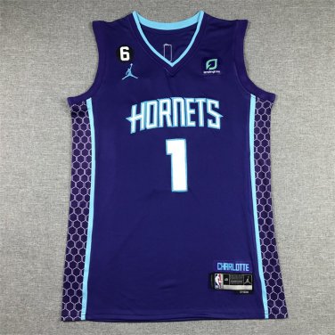 Lamelo Ball #1 Charlotte Hornets Purple
