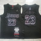 LeBron James #23 Los Angeles Lakers Black Honor Edition