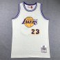 LeBron James #23 Los Angeles Lakers Cream