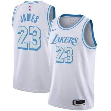 LEBRON JAMES LAKERS WHITE CITY LIMITED EDITION