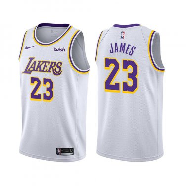 LEBRON JAMES LAKERS WHITE SWINGMAN EDITION