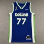 Luka Doncic #77 Dallas Maverick Blue