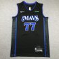 Luka Doncic #77 Dallas Mavericks Black