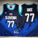 Luka Doncic #77 Slovenia Blue