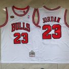 Michael Jordan #23 Chicago Bulls Finals White Red