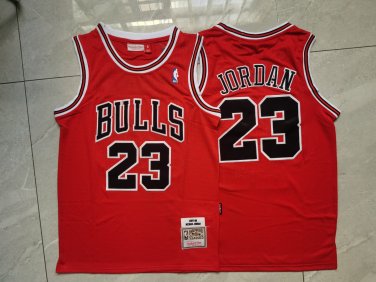 Michael Jordan #23 Chicago Bulls Red