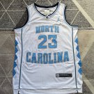 Michael Jordan #23 North Carolina Tar Heels White Blue