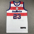 Michael Jordan #23 Washington Bullets White