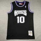 Mike Bibby #10 Sacramento Kings Black
