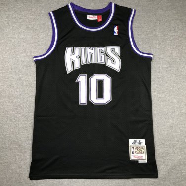Mike Bibby #10 Sacramento Kings Black