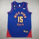 Nikola Jokic #15 Denver Nuggets Blue