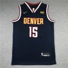 Nikola Jokic #15 Denver Nuggets Navy