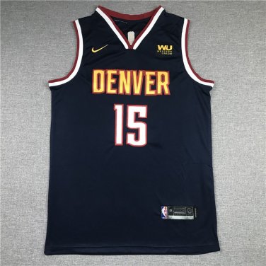 Nikola Jokic #15 Denver Nuggets Navy