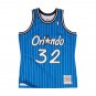 ORLANDO MAGIC SHAQUILLE O NEAL BLUE RETRO SWINGMAN