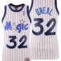 ORLANDO MAGIC SHAQUILLE O NEAL WHITE RETRO SWINGMAN