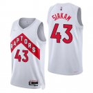 PASCAL SIAKAM WHITE FAST BREAK TORONTO RAPTOR