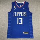 Paul George #13 Los Angeles Clippers Blue