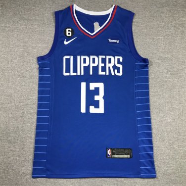 Paul George #13 Los Angeles Clippers Blue