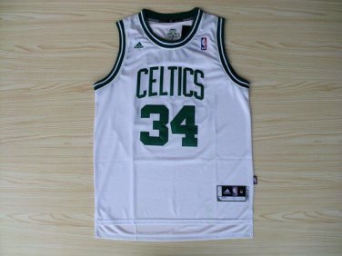 Paul Pierce #34 Boston Celtics White