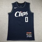 Russell Westbrook #0 LA Clippers Navy