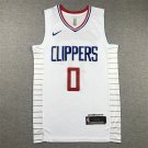 Russell Westbrook #0 LA Clippers White