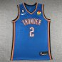 Shai Gilgeous-Alexander #2 Oklahoma City Thunder Blue