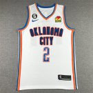 Shai Gilgeous-Alexander #2 Oklahoma City Thunder White