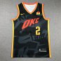 Shai Gilgeous-Alexander #2 Oklahoma City Thunders Black