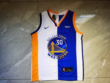 Stephen Curry #30 Golden State Warriors Blue White