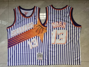 Steve Nash #13 Phoenix Suns White Stripes