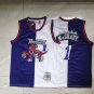 Tracy Mcgrady #1 Toronto Raptors White Purple Split