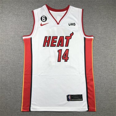 Tyler Herro #14 Miami Heat White