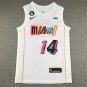 Tyler Herro #14 Miami Heat White