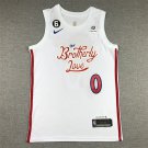Tyrese Maxey #0 Philadelphia 76ers White