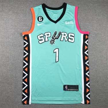 Victor Wembanyama #1 San Antonio Spurs Multi-Color