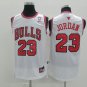 Michael Jordan #23 Chicago Bulls White