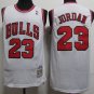 Michael Jordan #23 Chicago Bulls White